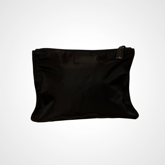 Vintage Prada Black Nylon Pouch Bag Zip - Picture 6 of 6